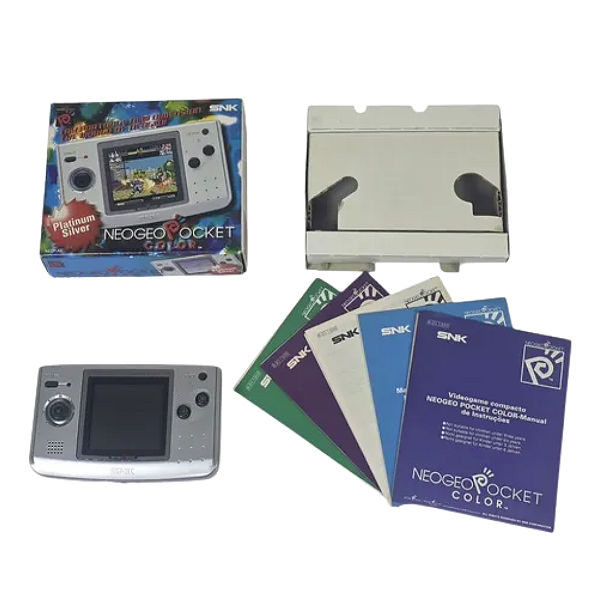 Neo Geo Pocket Color Completo CIB com Tela IPS – Edição para Colecionadores