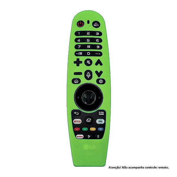Capa de Silicone para Controle Magic 2017 a 2020 - Verde