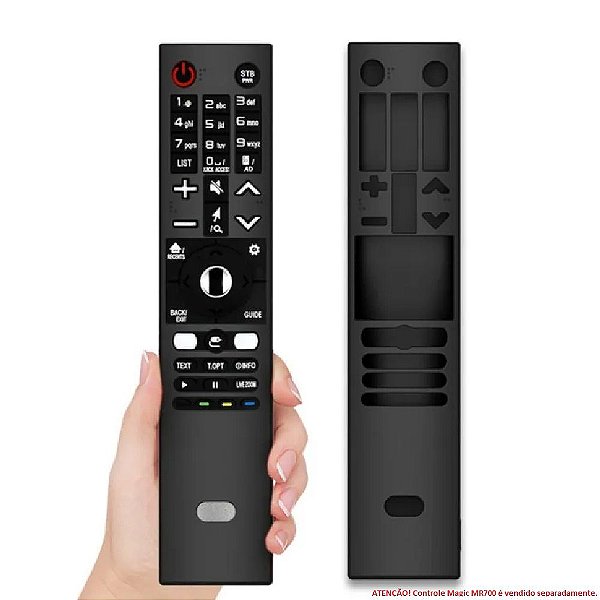 Capa de Silicone para Controle Magic 2013 - Preta