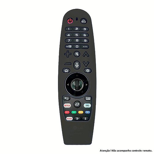 Capa de Silicone para Controle Magic 2017 a 2020 - Preta