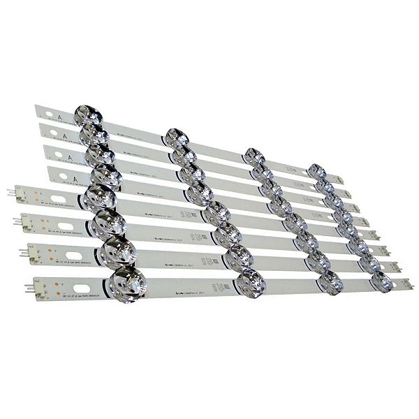 KIT 8 BARRAS DE LED TV 42" LG AGF78402101