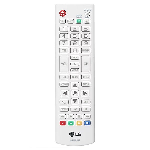 CONTROLE REMOTO LG PROJETOR, TV, MONITOR E ALL IN ONE AKB74915393