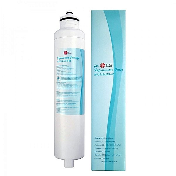 FILTRO DE ÁGUA DO REFRIGERADOR LG SIDE BY SIDE ADQ32617703