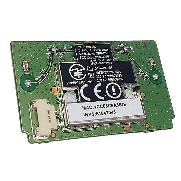 Módulo Wi Fi LG Modelo Wn8122e - EAT61613301