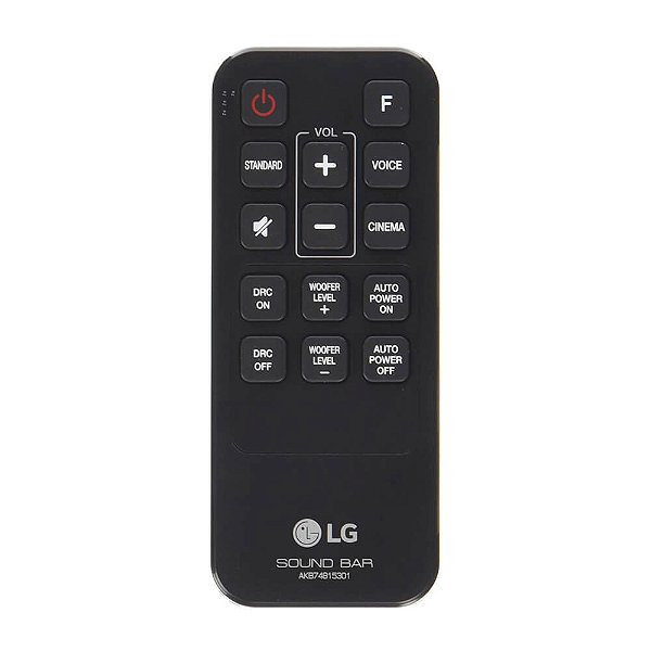 Controle Remoto LG Sound Bar AKB74815301