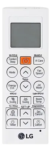 CONTROLE REMOTO AR-CONDICIONADO LG AKB75215423 FRIO E QUENTE