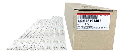 Kit 8 Barras De Led Tv LG 49lj5500 - AGM76191401