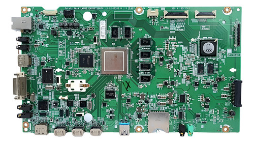 PLACA PRINCIPAL PAINEL MONITOR UHD LG 75UH5C - EBR81429201