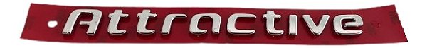 Emblema Tampa Traseira Palio Attractive Cromado Original