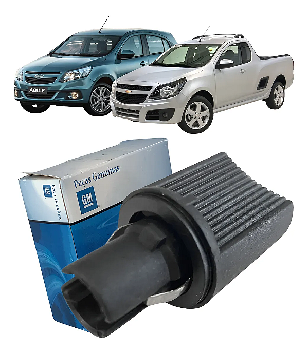 Soquete Da Lâmpada Do Farol Baixo Agile 94729274 Original Gm