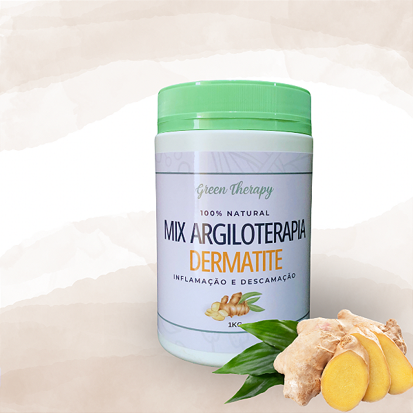 Argila Mix Dermatite seborreica - Gengibre