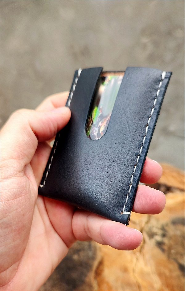 Hold Card Slim Azul Marinho