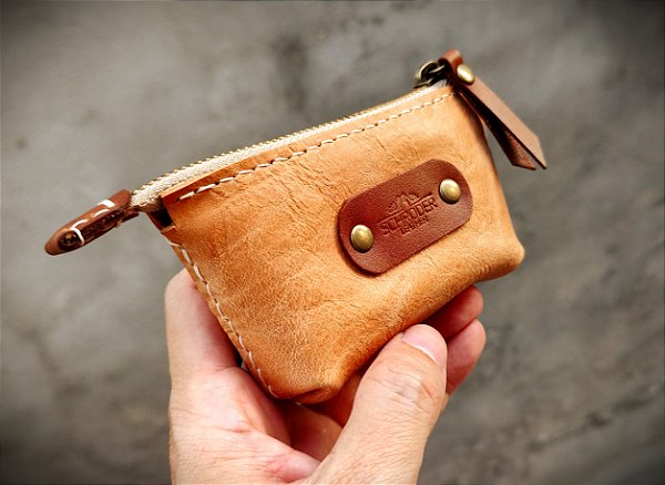 Nécessaire Pocket Em Couro Mel