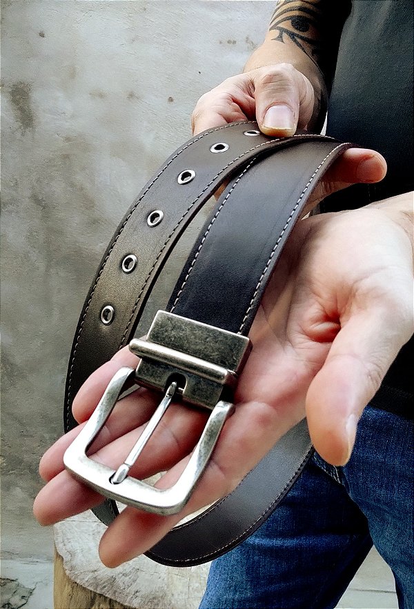 Cinto 4.0 Masculino Em Couro Café