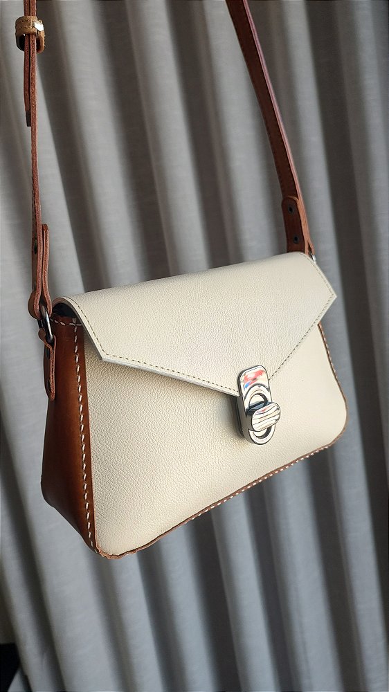 Bolsa Charlise S2 Em Couro Off White