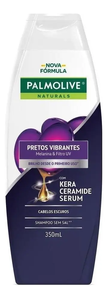 Shampoo Palmolive Naturals Pretos Vibrantes 350 ml