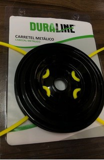 CARRETEL METÁLICO ROÇADEIRA REDONDO DURALINE