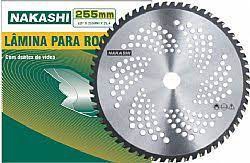 LÂMINA PARA ROÇADEIRA VIDEA 40 DENTES 255MM X 25.4MM NAKASHI