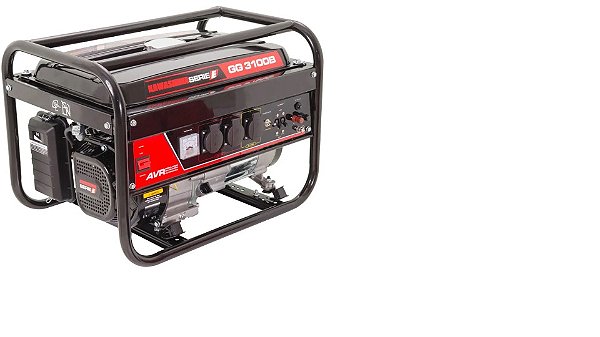Gerador De Energia Gg3100b 2.8kw Mono 127/220v - Kawashima