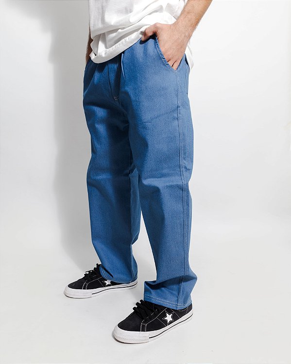 Calça Balão em Jeans