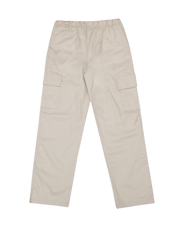 Calça Cargo Juvenil Bege
