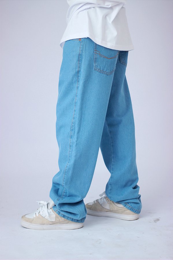 Calça Balão reta jeans