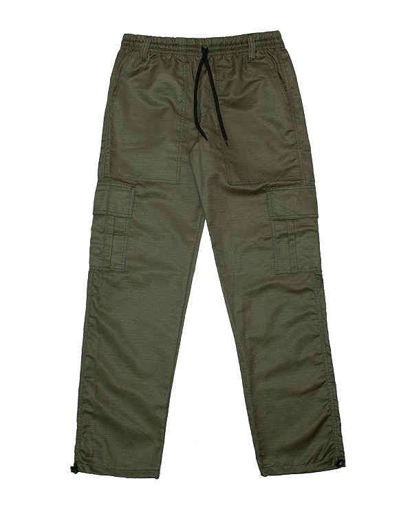 Calça Cargo rip-stop (verde)