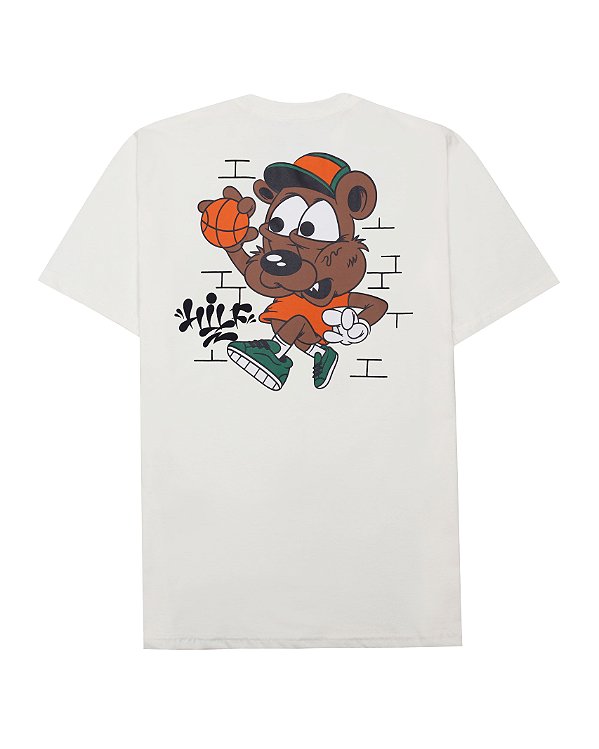Camiseta Hilf Bear (off white)