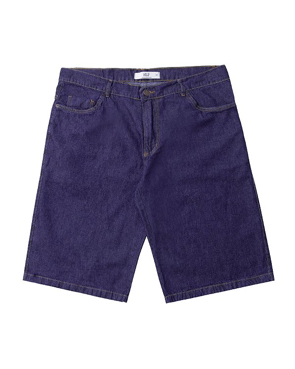 Bermuda Jeans Balão (escura)