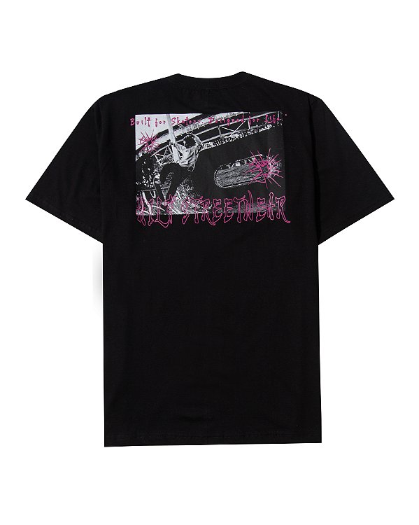 Camiseta Hilf Pista skate (preta)