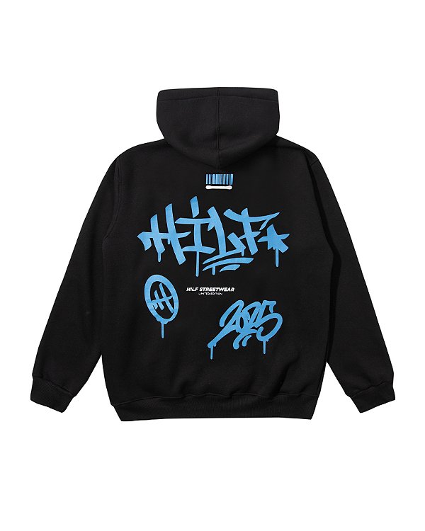 Moletom Hilf Signature  (preto)