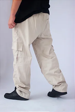Calça Cargo Bege unissex