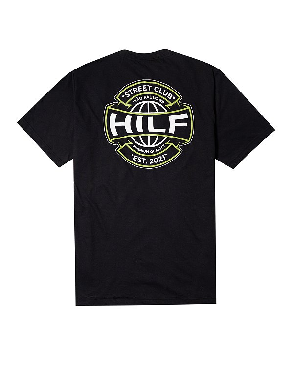 Camiseta Hilf Worldwide (preta)