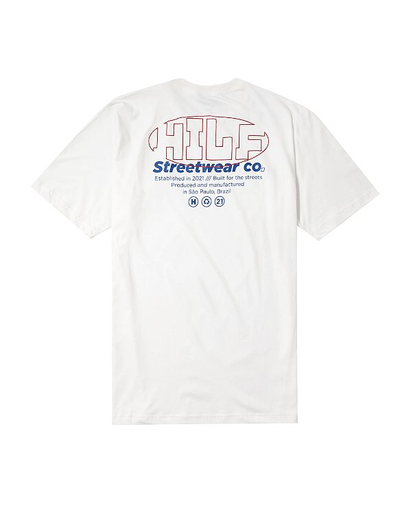 Camiseta Hilf Block (off white)