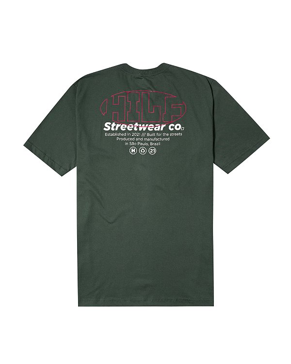 Camiseta Hilf Block (verde)