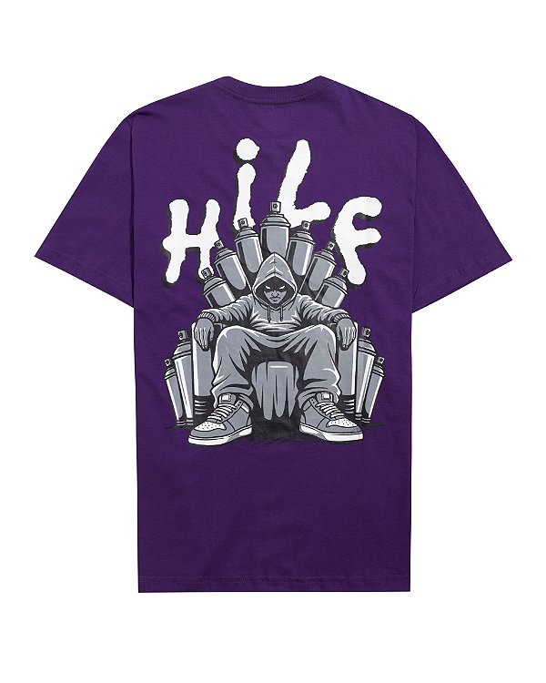 Camiseta Hilf Game of Gangstar (ROXO)
