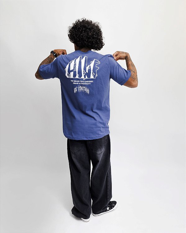 Camiseta Hilf Mountain (Azul)