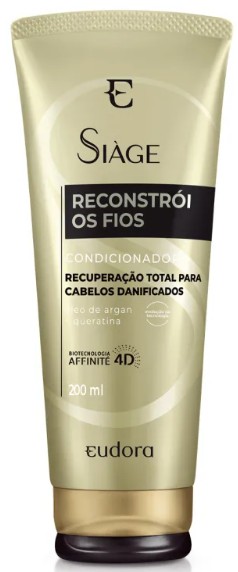 Condicionador Siàge Reconstrói os Fios 200ml