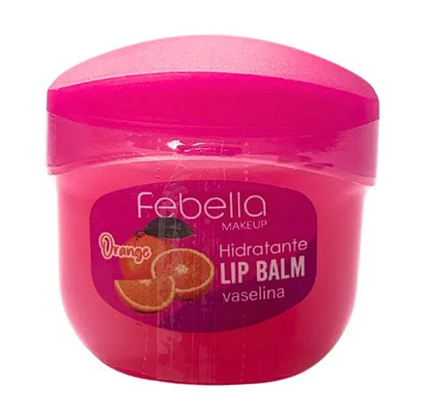 Lip Balm Vaselina Febella Orange- 10g