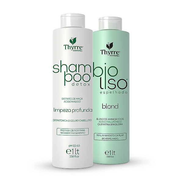Kit Bio Liso Sem Formol Thyrre Cosmetics 1000ml