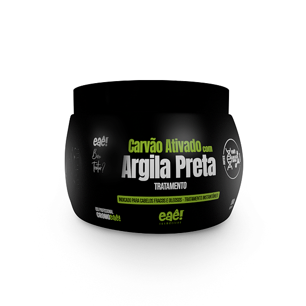 Máscara Tratamento Carvão Ativado 500g