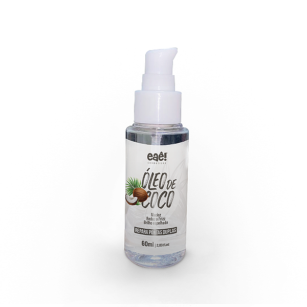 Finalizador Óleo de Côco 30ml - Eaê! Cosméticos
