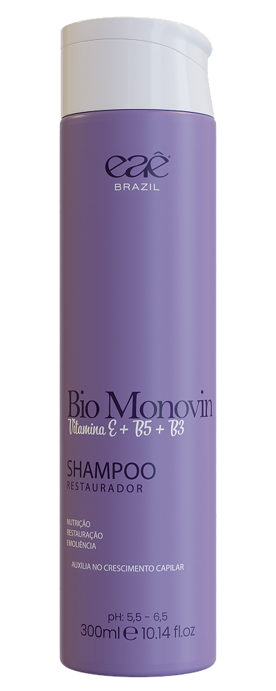 Shampoo Restaurador Bio Monovin 300 ml - Eaê Cosméticos