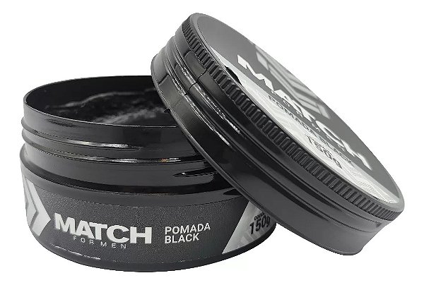 20 Unidades Pomadas Modeladoras Black Match 150g Revenda