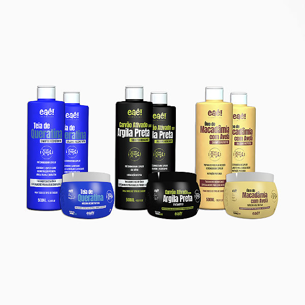 Cronograma Completo Eaê Cosméticos 500ml