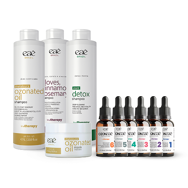 Combo Kit Terapia Capilar Completo