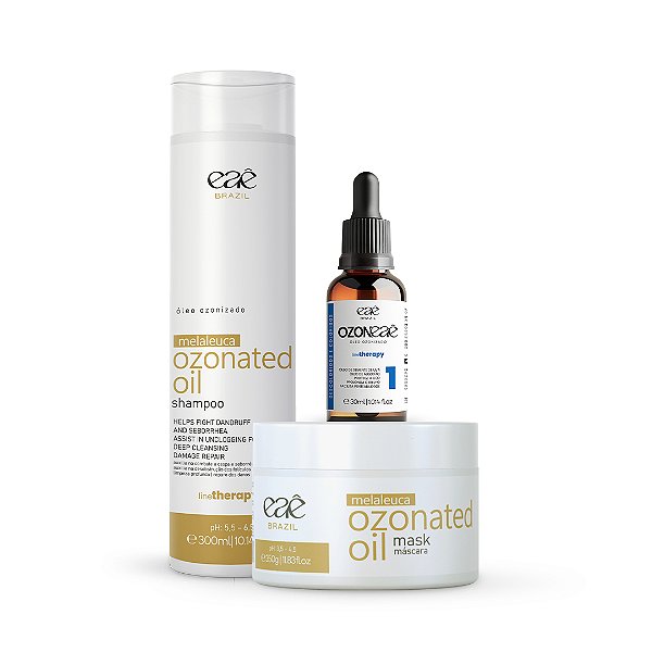 Tratamento Melaleuca + Óleo OzonEaê