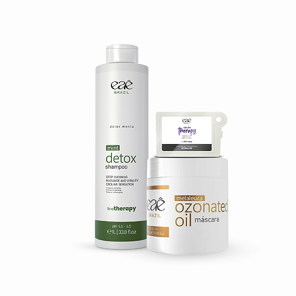 Detox Terapia 1 l + Máscara Melaleuca + Cápsula Terapia