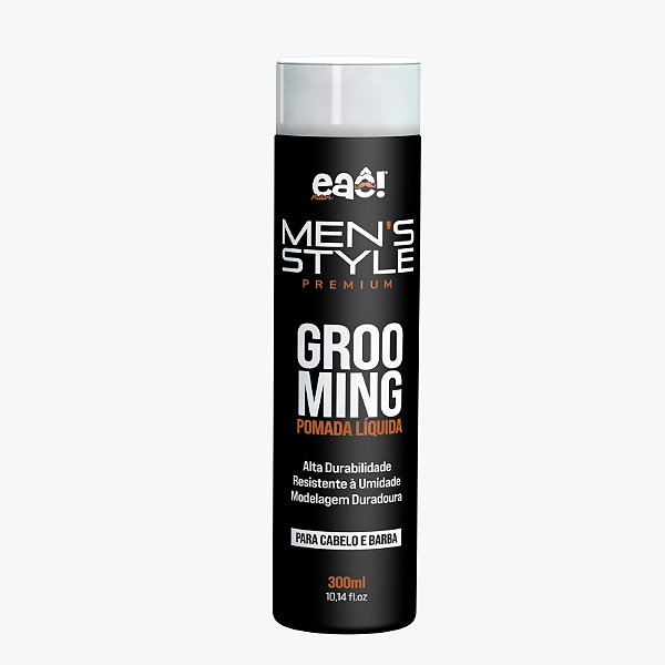 Grooming Pomada Liquida 300ml Cabelo e Barba - Men's Style Premium