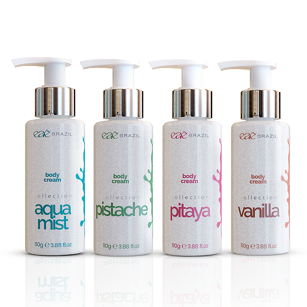 Quarteto de Essências – Coleção Body Cream Eaê Brazil